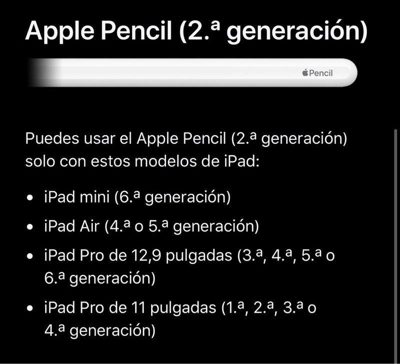 Apple Pencil 2a gen. afbeelding 5