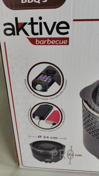 Barbacoa portátil Aktive