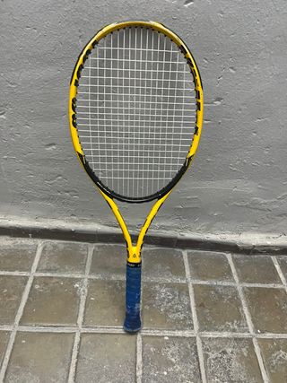 Raqueta Volki amarilla para niño