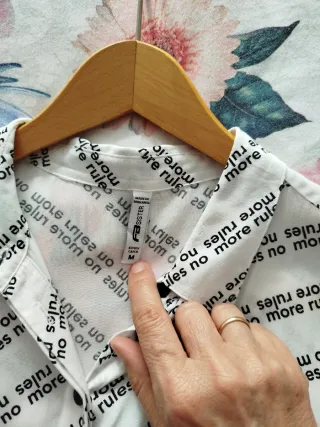 Camisa No More Rules Blanca