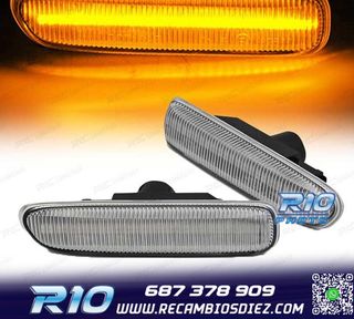 INTERMITENTES BMW E46 LED DINAMICOS CROMADOS