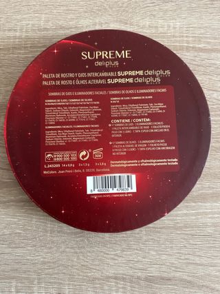 Paleta Sombras Supreme Deliplus Colores Espaciales