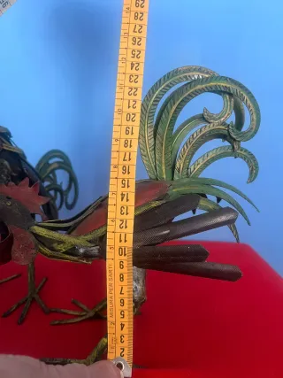 Galli decorativi in ferro battuto