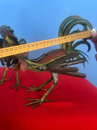 Galli decorativi in ferro battuto