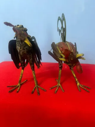 Galli decorativi in ferro battuto