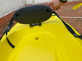 Kayak individual amarillo