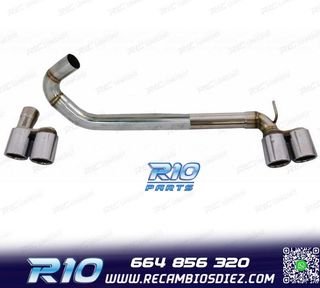 KIT ESCAPE BMW F30 F31 LOOK M3 COLAS DOBLES AMBOS LADOS