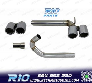KIT ESCAPE BMW F30 F31 LOOK M3 COLAS DOBLES AMBOS LADOS