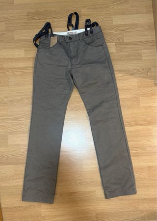 Pantalones springfield con tirantes talla 42