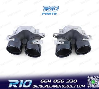 COLAS ESCAPE MERCEDES CLASE E W213 16- E53 AMG NEGRO