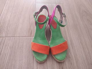 Sandalias cuña Sarah World Talla 37