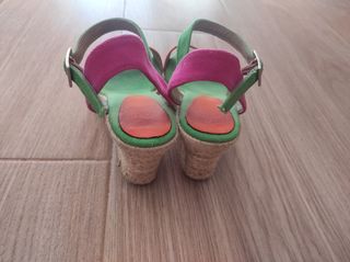Sandalias cuña Sarah World Talla 37
