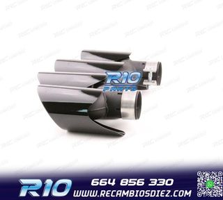 COLAS ESCAPE PORSCHE MACAN 95B 14-17 LOOK GTS NEGRO