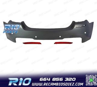 PARAGOLPES TRASERO BMW F10 10-13 LOOK M PDC