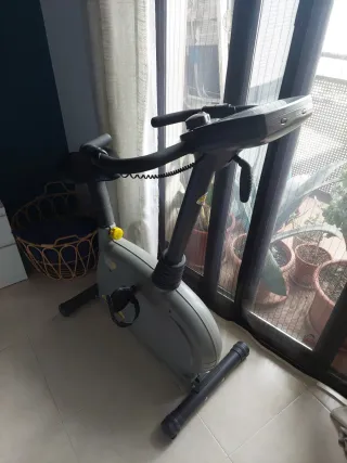 Bicicleta Estática Gris