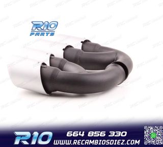 COLAS ESCAPE PORSCHE CAYENNE V8 GTS TURBO S 10-14 PLATA MATE