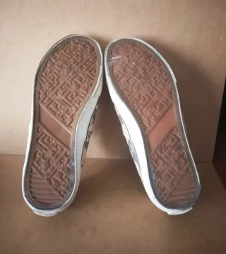 Zapatillas Estampado Floral/Caqui