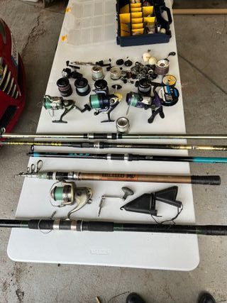 Lotes de pesca: carretes y cañas