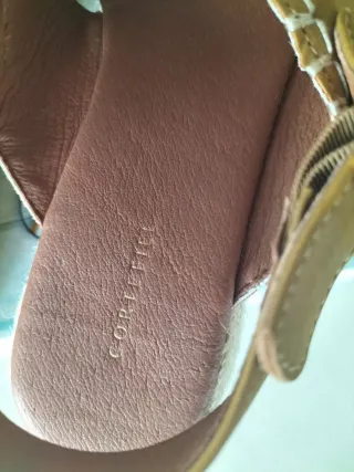 Sandalias Cortefiel Beige/Marrón Talla 38