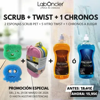 Pack Limpieza LabOncler: Scrub, Twist y Chronos