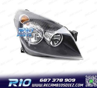 FARO DCH PARA OPEL ASTRA H FONDO NEGRO 04-11