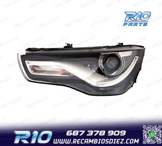 FARO IZQ XENON AUDI A1 10-14 DRL NEGRO