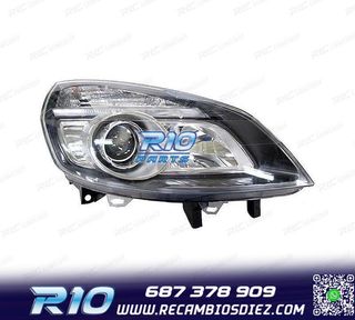 FARO DCH RENAULT SCENIC II 05-08 XENON FONDO NEGRO