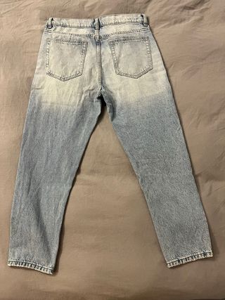 Pantalón tejano Zara azul claro