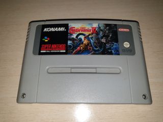 Cartucho Super Castlevania IV SNES PAL ESP