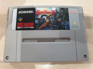 Cartucho Super Castlevania IV SNES PAL ESP