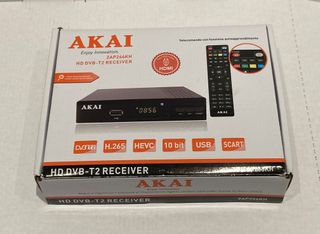 Decodificador Akai TDT HD DVB-T2 Excelente Estado!