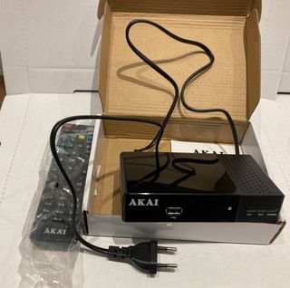 Decodificador Akai TDT HD DVB-T2 Excelente Estado!