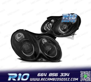 FAROS MERCEDES CLK W209 03-10 NEGRO