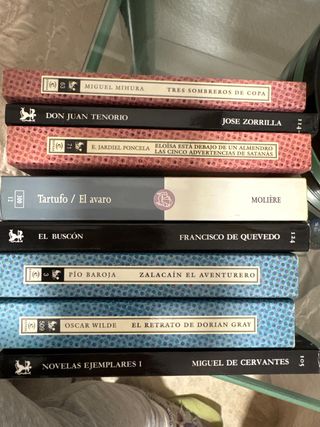 El buscon y 7 novelas mas.