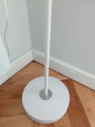 Lámpara de pie LED blanca 160cm