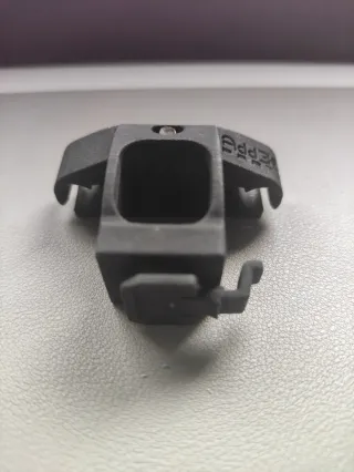 Soporte sillín luz Bontrager Flare RT corto 3D.