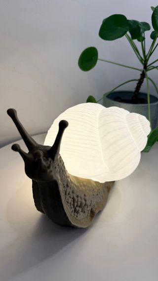 Snail Lamp – candeeiro decorativo formato caracol