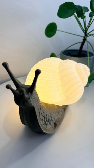 Snail Lamp – candeeiro decorativo formato caracol