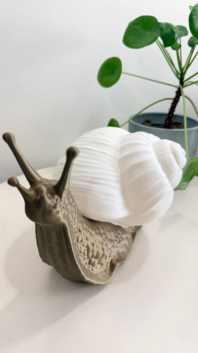 Snail Lamp – candeeiro decorativo formato caracol