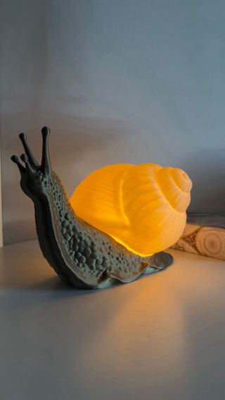 Snail Lamp – candeeiro decorativo formato caracol