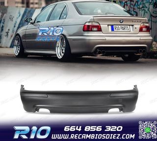 PARAGOLPES TRASERO BMW E39 LOOK M5 DOBLE SALIDA