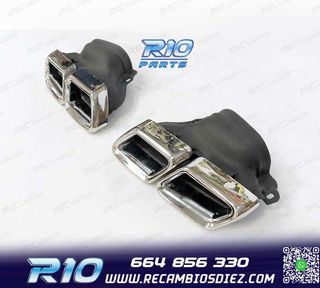 COLAS ESCAPE MERCEDES CLASE E W212 14-15 CROMO