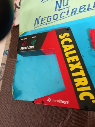 Scalextric Semáforo Pista Negra Antigua