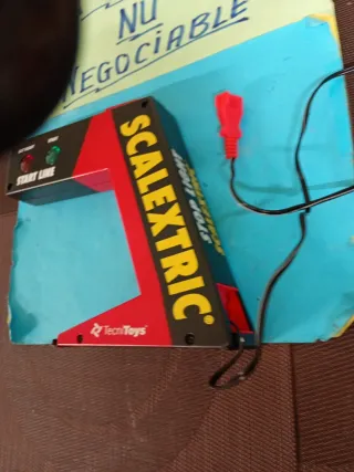 Scalextric Semáforo Pista Negra Antigua