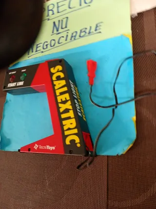 Scalextric Semáforo Pista Negra Antigua