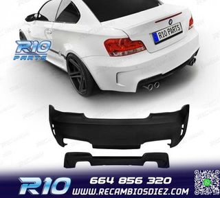 PARAGOLPES TRASERO BMW E82 E88 07-13 LOOK 1M