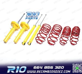 KIT SUSPENSIÓN DEPORTIVA PARA RENAULT