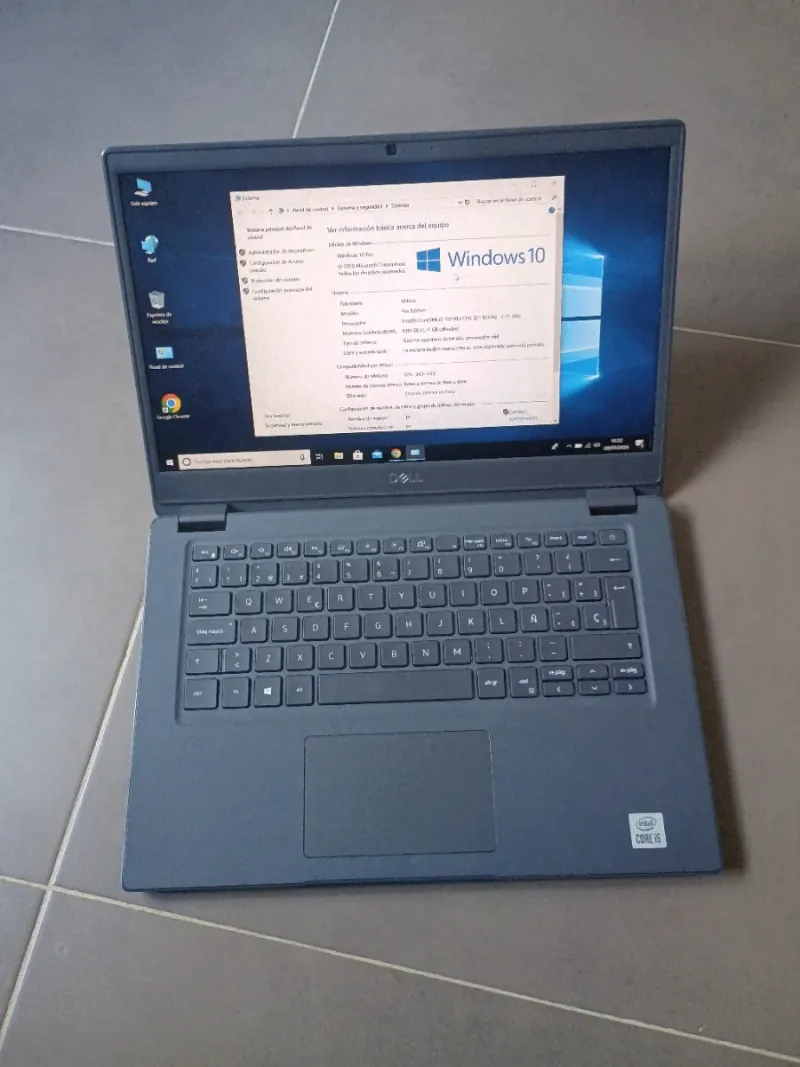 Portátil Dell 3410 Gris/Azul Marino