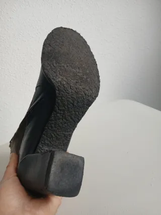 Botines Audly London Piel y Ante Talla 38