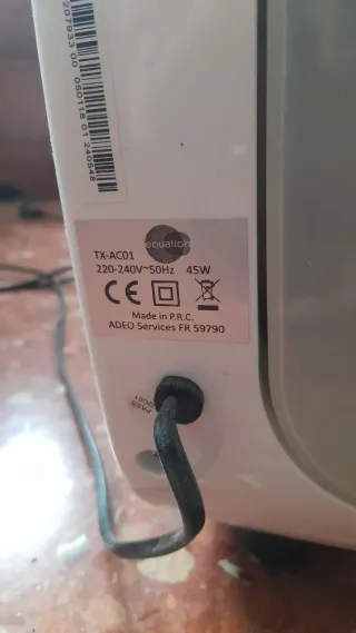 Humidificador y ventilador bajo consumo